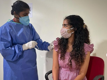 Anupama Parameswaran gets vaccinated against Covid 19 – Telugu Nestam